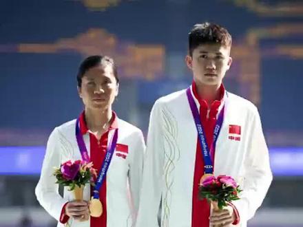#刘翠青 和新搭档陈圣明,夺得冠军。这一刻,他就是她的眼。#亚残运会