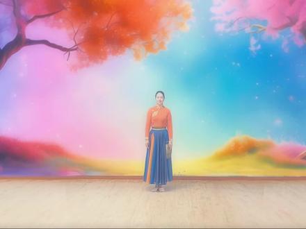 藏族舞#为何不能相逢#原创编舞完整版