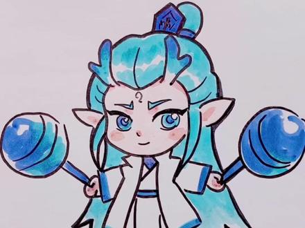 40秒画敖丙,拿着两个棒棒糖,真可爱啊!
#亲子简笔画 #敖丙简笔画 #敖丙棒棒糖 #动漫人物绘画 #一学就会的简笔画