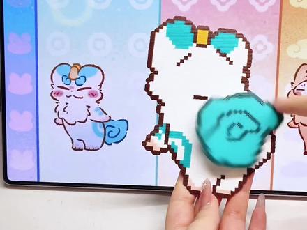 皮皮组装教程😋图纸在主页下一条视频,是我自己画的哦,可以领取😋拼豆的话请@皮皮不皮皮 作者我哦~#拼豆 #有兽焉 #皮皮 #貔貅