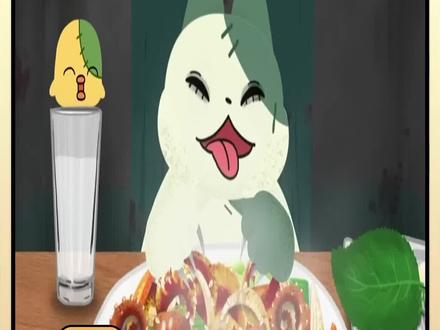 今天给你换个硬菜 #美食动画 #二次元