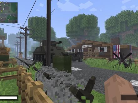 #我的世界 单模组枪战游戏 200+新建模