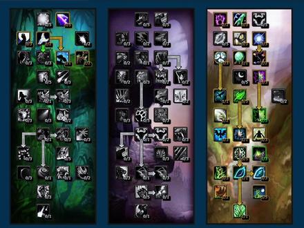80级WLK德鲁伊3系天赋、雕文推荐#魔兽世界pvp #魔兽世界 #关注鷄爷