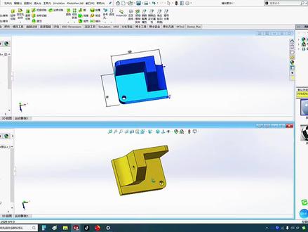 #51.对称件建模一派生才是最优解 #Solidworks实用技巧#机械设计干货#DOU十抖音小助手