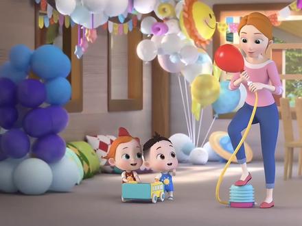 依娜和恰恰第二季 |欢乐音乐派对 #家庭派对 #启蒙早教 #0-3岁儿童启蒙早教 #0-3岁儿童启蒙动画片 #儿童动画