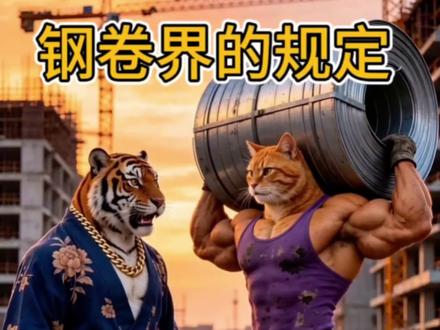 钢卷界有个说法,谁能徒手扛起钢卷,钢卷就是谁的!#萌宠出道计划 #橘猫 #神奇的动物在抖音