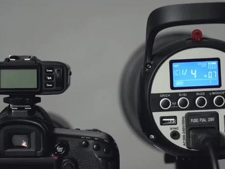 神牛X1T引闪器如何连接控制SK400II影室闪光灯#神牛 #神牛闪光灯 #SK400
