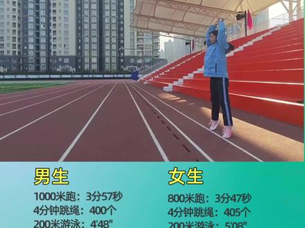 2026年中考体育满分标准,倒计时两个月,你满分了没?#中考体育#中考体育满分