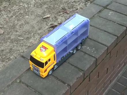 玩具世界——收纳车大卡车里面有很多小汽车赛车玩具 #玩具 #汽车模型