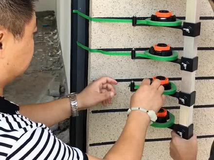 外墙涂料快速分格方法,赶紧学起来#墙漆分格器