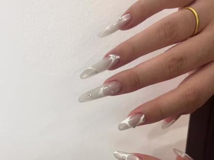 不花钱美甲p图保姆级教程 一个视频教会你美甲怎么p#美甲p图##美甲款式 #美甲好物