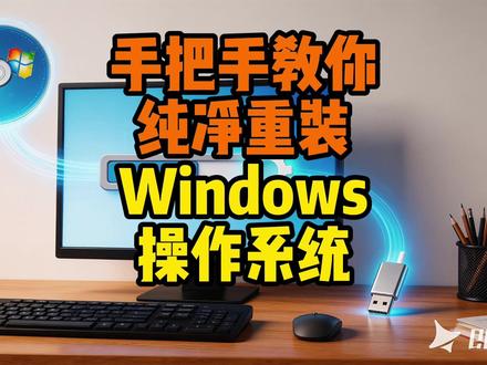 手把手教你纯净重装Windows操作系统 手把手教你纯净重装Windows操作系统 #Windows