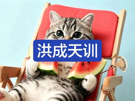 正史未载的年号 大概率是笔误#洪成#天训 #洪成