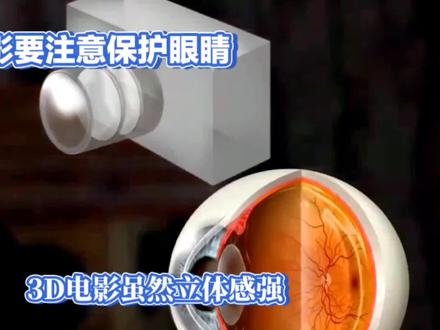 看3D电影要注意保护眼睛