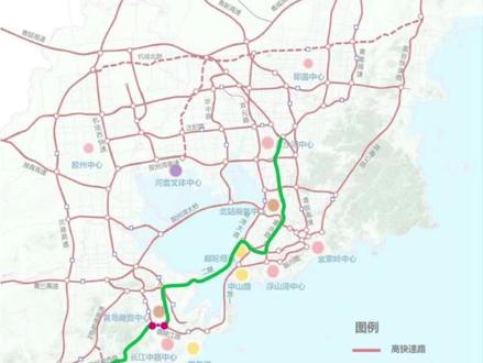 西海岸新区嘉陵江路高架快速路即将启动,计划明年开工 #西海岸 #工程进展 #嘉陵江路