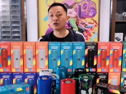 蓝牙音箱怎么使用收音机功能?#蓝牙音箱