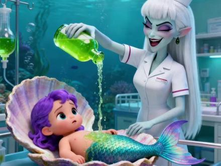 #猎魔女团#美人鱼 #Ai生视频#魔药