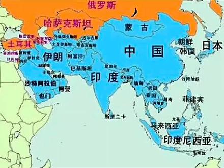 世界上233个国家,面积最大的十大国家#科普 #地理知识 #国家 #面积大国 #抖音热门