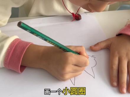 今天画疯狂动物城里的狐狸🦊和兔子🐰#内容过于真实 #画画 #简笔画 #专注力