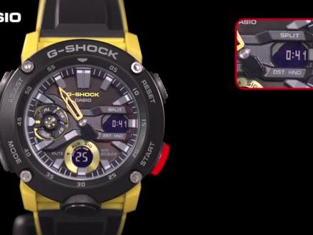 卡西欧GA-2000调时设置