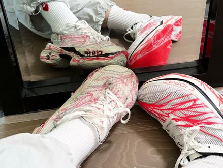 极致滚动感👀#c10pro #自制跑鞋