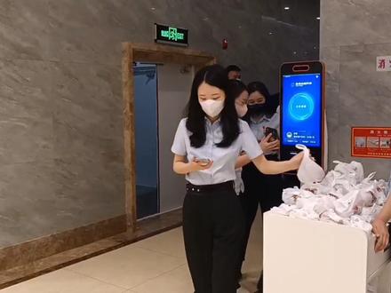 建设银行黑龙江分行智慧食堂,扫码结算,快速识别,自助就餐#智慧食堂 #工作餐 #员工餐