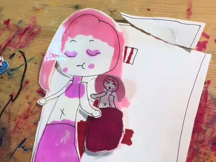 第二十七集|美人鱼生产盲袋|diy自制盲袋 美人鱼妈妈是如何生小宝宝的呢?小朋友快来看看吧~你们帮她取个名字吧#盲袋盲盒