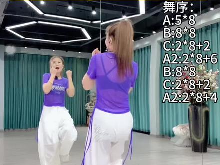 《目瑙纵歌》0.8倍超长版口令分解来啦,很适合广场舞跳,夏丽老师教学演示,编舞:炫美薇薇#目瑙纵歌 #一学就会系列 #背面慢动作分#慢动作口令分解#夏丽舞蹈
