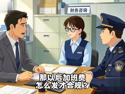 端午三倍工资,员工到手没那么多? #上热门 #动漫解说#财税#感谢抖音