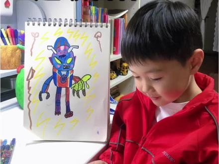 我的绘画日记第114天
「赛罗霸王龙超级合体」看得出来真是发挥想象了
#儿童创意绘画 #赛罗奥特曼 #霸王龙 #绘画过程 #真实生活分享计划