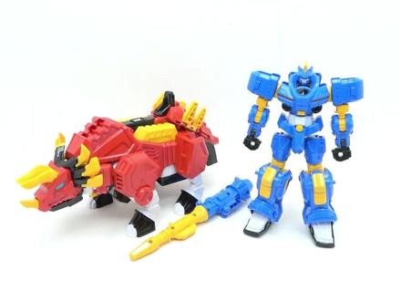 迷你特工队 炫龙合体 爆击炫龙机甲