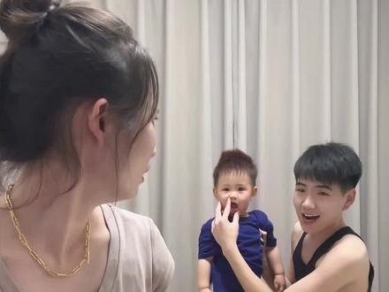都说了别跟他玩就是不听#爸爸带娃 #人类幼崽 #万万没想到 #亲子互动 #HBN双A醇晚霜