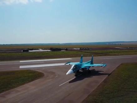 俄罗斯接收本年第七批次苏-34战斗轰炸机#硬核深度计划#军武正当燃#理性看世界#零基础看懂全球