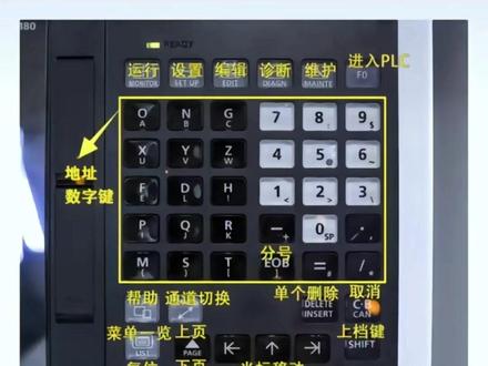 数控机床面板教学小工具#数控编程 #数控加工 #CNC加工中心