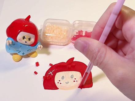 试试新的邪修拼豆法!直接画图不用豆板!