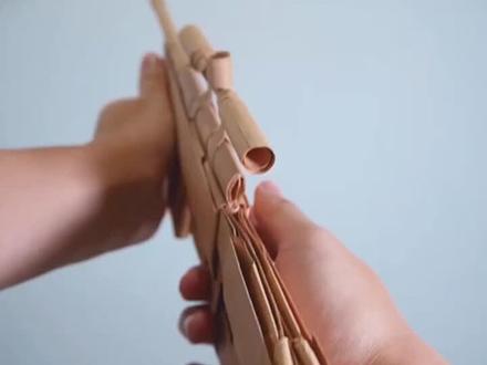 你喜欢AWM吗?教你自己用纸做一把,并且真正的了解它#一分钟干货教学 #手工