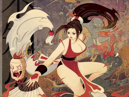 之前采取意见你们要的不知火舞和壁画质感画法来啦#procreate #ipad绘画 #绘画 #插画#不知火舞