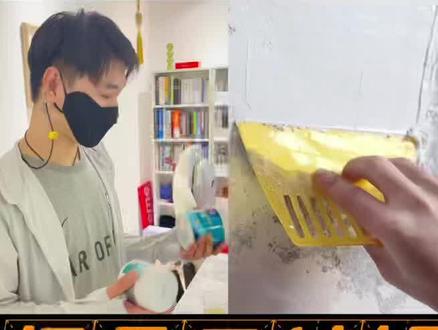 🆘求助:墙壁脏了怎么办?#补墙膏 #补墙漆 #补墙