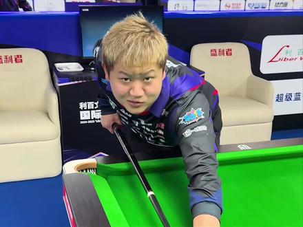 二六年乔氏大师赛高老庄二位选手617和薛珍麒提前碰撞。 #刘屹骑 #薛珍麒 #乔氏中式台球