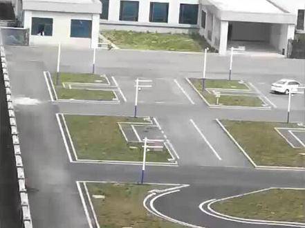 位于:安徽省滁州市来安县驾考中心,科二考场