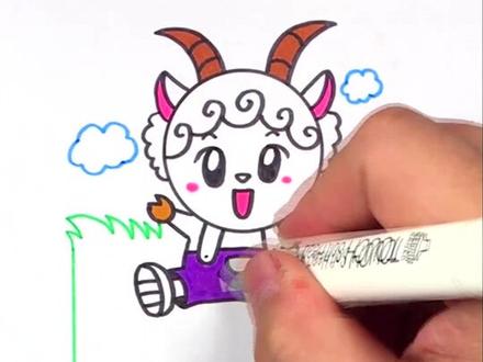 十二生肖手抄报系列—未羊,有没有属羊的小伙伴呢?我们一起学羊叫一起咩咩咩@抖音小助手