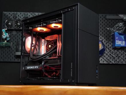 小巧精致的ATX机器,乔思伯D41主机分享~#XPG #DIY电脑 #电脑主机 #4070ti #装机