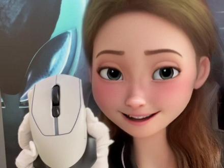 外星人610鼠标 原本不打算买 可是她叫我哥哥耶 #鼠标 #送礼物 #男孩喜欢的玩具