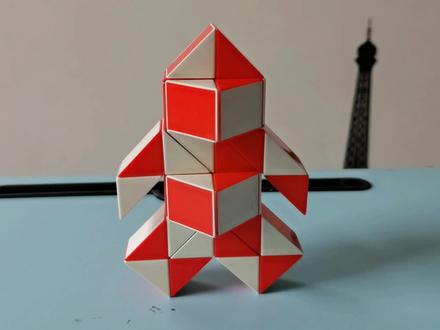 解说36段魔尺变机器人 #魔尺 #魔尺教程 #益智玩具