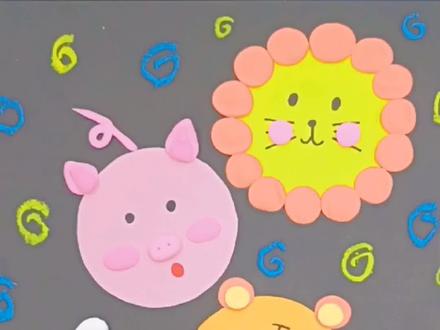 动物叠叠乐 适合大班小朋友#绘画 #创意 #美术 #教画画 @DOU+小助手 @抖音 @抖音小助手