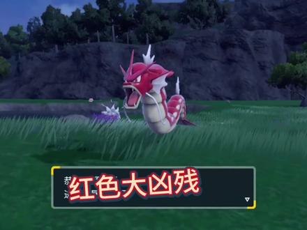 闪光鲤鱼王,闪光暴鲤龙#宝可梦 #宝可梦朱紫 #游戏日常