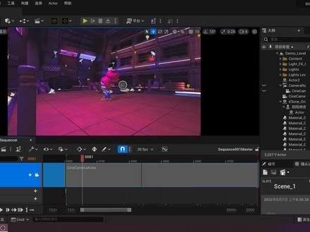 mmd结合ue5制作高质量三维动画流程原来这么简单 #ue5教程 #mmd模型 #iclone动画 #3d建模