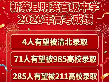 #高考成绩榜 #高考喜报 #高考喜报来了 明英中学,YYDS。