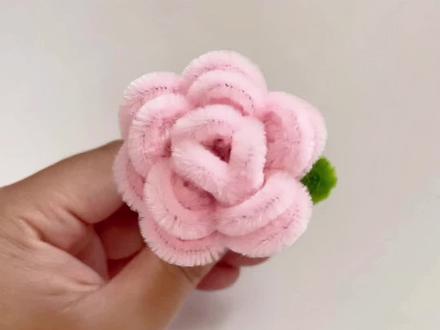 不用打胶的圈圈玫瑰教程来啦#扭扭棒 #玫瑰花 #教程 #上热门