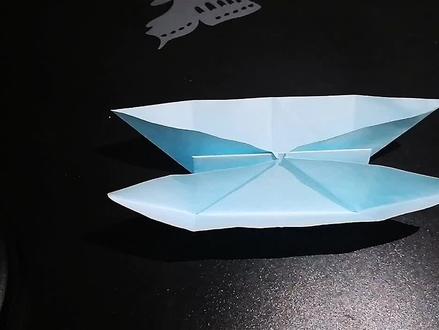 #手工折纸教程#船 儿时的回忆,简单的双船折法